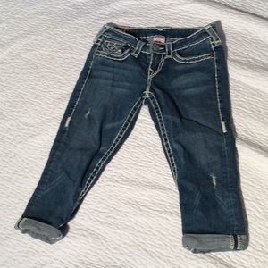 True Religion Capri Jeans